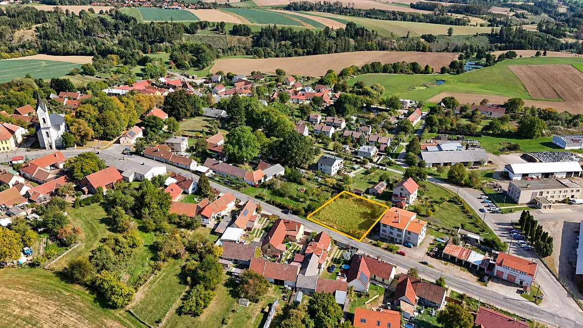 Prodej stavebního pozemku 1132 m²